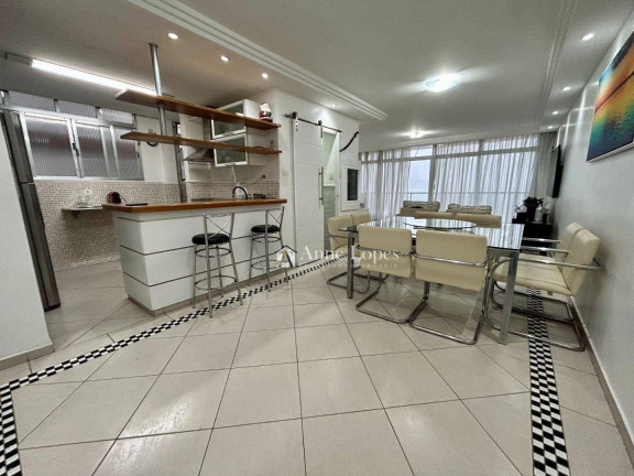 Imagem Apartamento com 3 Quartos para Alugar, 127 m² em Gonzaga - Santos Imagem Apartamento com 3 Quartos para Alugar, 127 m² em Gonzaga - Santos