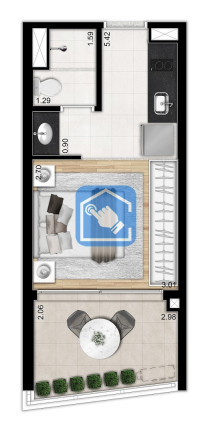 Imagem Apartamento com 1 Quarto à Venda, 25 m² em Pinheiros - São Paulo Imagem Apartamento com 1 Quarto à Venda, 25 m² em Pinheiros - São Paulo