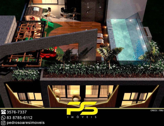 Imagem Apartamento com 1 Quarto à Venda, 34 m² em Bancários - João Pessoa Imagem Apartamento com 1 Quarto à Venda, 34 m² em Bancários - João Pessoa