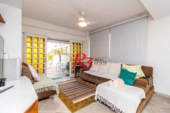 Imagem Cobertura com 3 Quartos à Venda, 270 m² em José Menino - Santos Imagem Cobertura com 3 Quartos à Venda, 270 m² em José Menino - Santos