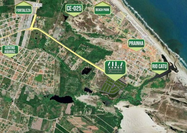 Imagem Terreno à Venda, 150 m² em Prainha - Aquiraz Imagem Terreno à Venda, 150 m² em Prainha - Aquiraz