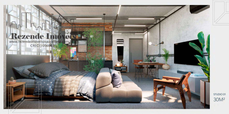 Imagem Apartamento com 1 Quarto à Venda, 30 m² em Manaíra - João Pessoa