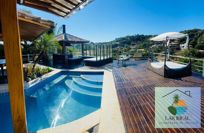 Imagem Casa com 6 Quartos para Alugar, em Ferradurinha - Búzios Imagem Casa com 6 Quartos para Alugar, em Ferradurinha - Búzios