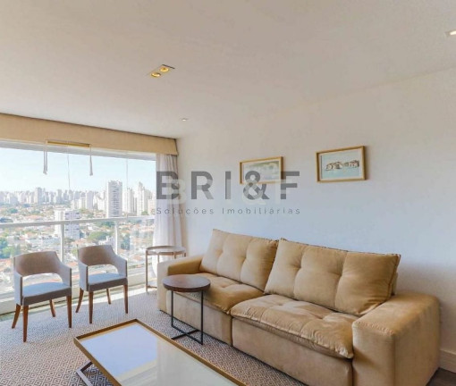 Imagem Apartamento com 1 Quarto para Alugar, 67 m² em Brooklin - São Paulo Imagem Apartamento com 1 Quarto para Alugar, 67 m² em Brooklin - São Paulo