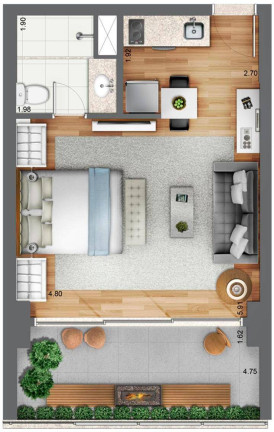 Imagem Apartamento com 3 Quartos à Venda, 94 m² em Brás - São Paulo