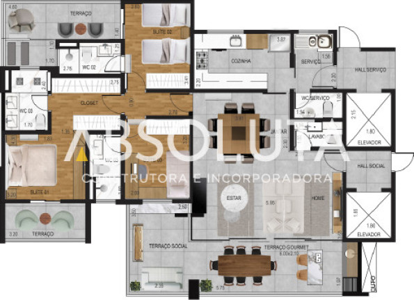 Imagem Apartamento com 3 Quartos à Venda, 142 m² em Jardim Do Mar - São Bernardo Do Campo Imagem Apartamento com 3 Quartos à Venda, 142 m² em Jardim Do Mar - São Bernardo Do Campo