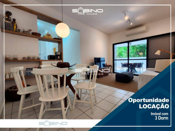 Apartamento com 3 Quartos para Temporada, 125 m² em Riviera De São Lourenço - Bertioga