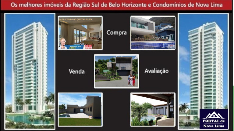 Imagem Casa com 4 Quartos à Venda, 372 m² em Quintas Do Sol - Nova Lima