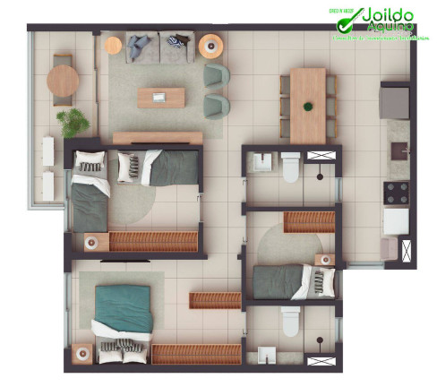 Imagem Apartamento com 3 Quartos à Venda, 68 m² em Presidente Kennedy - Fortaleza Imagem Apartamento com 3 Quartos à Venda, 68 m² em Presidente Kennedy - Fortaleza