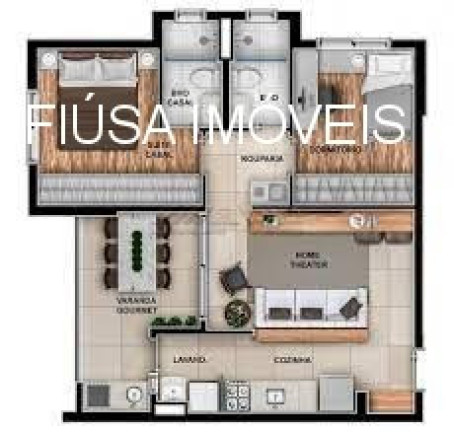Imagem Apartamento com 2 Quartos à Venda, 64 m² em Jardim Botânico - Ribeirão Preto Imagem Apartamento com 2 Quartos à Venda, 64 m² em Jardim Botânico - Ribeirão Preto