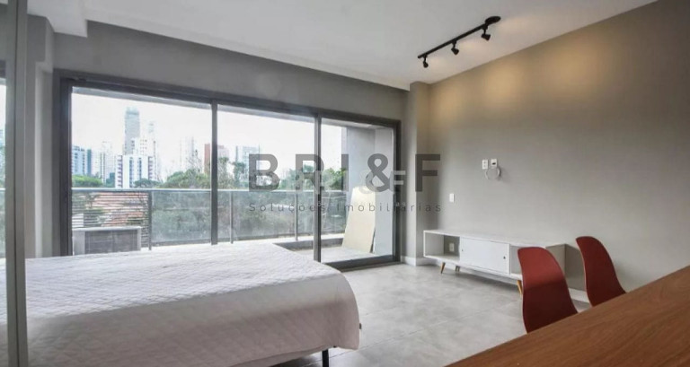 Imagem Apartamento com 1 Quarto para Alugar, 41 m² em Brooklin - São Paulo Imagem Apartamento com 1 Quarto para Alugar, 41 m² em Brooklin - São Paulo
