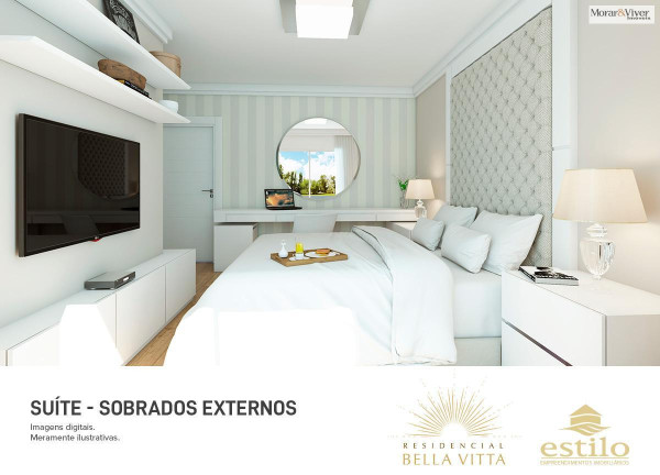 Imagem Casa com 3 Quartos à Venda, 117 m² em Santa Cândida - Curitiba Imagem Casa com 3 Quartos à Venda, 117 m² em Santa Cândida - Curitiba