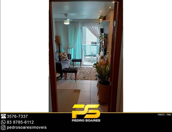 Imagem Apartamento com 3 Quartos à Venda, 81 m² em Brisamar - João Pessoa Imagem Apartamento com 3 Quartos à Venda, 81 m² em Brisamar - João Pessoa