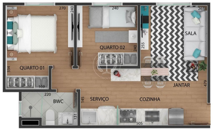 Imagem Apartamento com 2 Quartos à Venda, 40 m² em São Paulo Imagem Apartamento com 2 Quartos à Venda, 40 m² em São Paulo