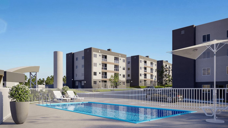 Imagem Apartamento com 2 Quartos à Venda, 57 m² em Loteamento Itaboa - Campo Largo