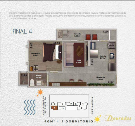 Imagem Apartamento com 1 Quarto à Venda, 40 m² em Boqueirão - Praia Grande Imagem Apartamento com 1 Quarto à Venda, 40 m² em Boqueirão - Praia Grande