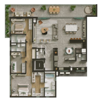 Imagem Apartamento com 3 Quartos à Venda, 230 m² em Petrópolis - Porto Alegre Imagem Apartamento com 3 Quartos à Venda, 230 m² em Petrópolis - Porto Alegre