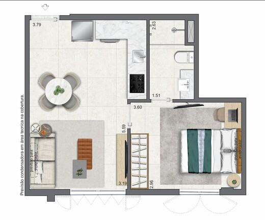 Imagem Apartamento com 1 Quarto à Venda, 51 m² em Leblon - Rio De Janeiro Imagem Apartamento com 1 Quarto à Venda, 51 m² em Leblon - Rio De Janeiro