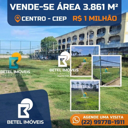 Imagem Terreno à Venda, 3.861 m² em Centro - São Francisco De Itabapoana Imagem Terreno à Venda, 3.861 m² em Centro - São Francisco De Itabapoana
