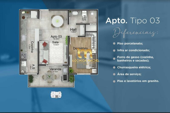 Imagem Apartamento com 2 Quartos à Venda, 70 m² em Caiçara - Praia Grande Imagem Apartamento com 2 Quartos à Venda, 70 m² em Caiçara - Praia Grande