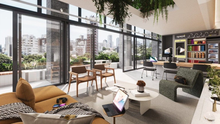 Imagem Cobertura com 1 Quarto à Venda, 84 m² em Pinheiros - São Paulo