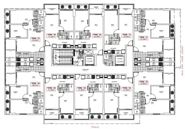 Imagem Apartamento com 2 Quartos à Venda, 65 m² em Ponta Verde - Maceió