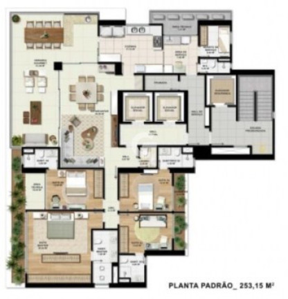 Imagem Apartamento com 4 Quartos à Venda, 253 m² em Horto Florestal - Salvador Imagem Apartamento com 4 Quartos à Venda, 253 m² em Horto Florestal - Salvador