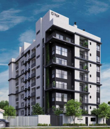 Apartamento com 1 Quarto à Venda, 37 m² em água Verde - Curitiba