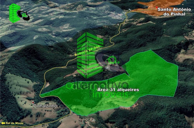 Fazenda à Venda, 31 m² em Pinhalzinho - Sto Antônio Do Pinhal - Santo Antônio Do Pinhal