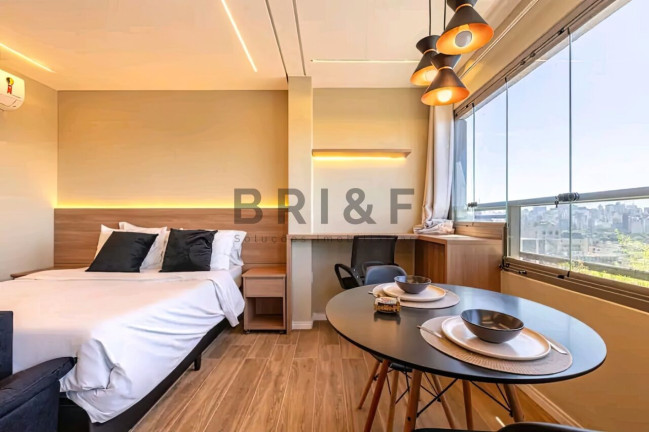 Imagem Apartamento com 1 Quarto para Alugar, 29 m² em Itaim Bibi - São Paulo Imagem Apartamento com 1 Quarto para Alugar, 29 m² em Itaim Bibi - São Paulo