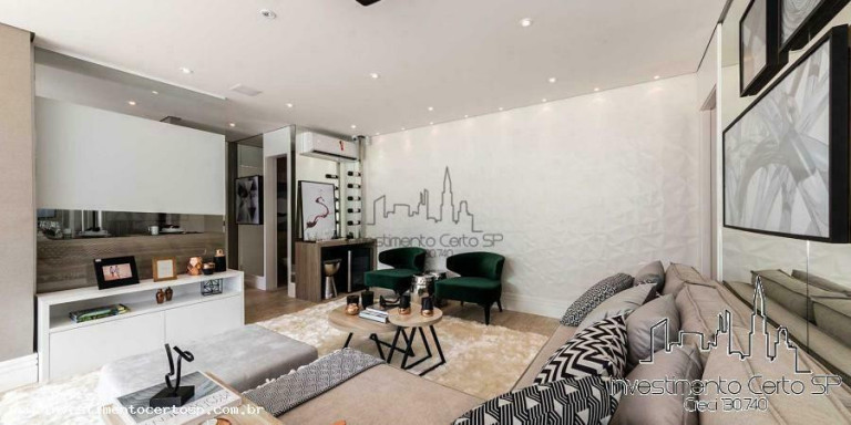 Imagem Apartamento com 2 Quartos à Venda, 65 m² em Mirandópolis - São Paulo