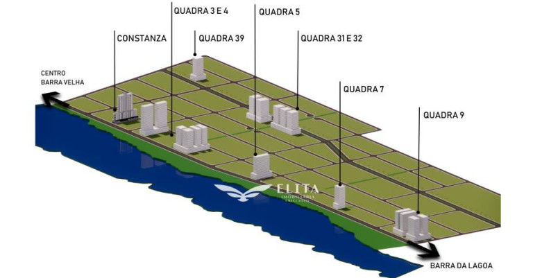 Terreno à Venda, 2.250 m² em Nova Barra Velha - Barra Velha