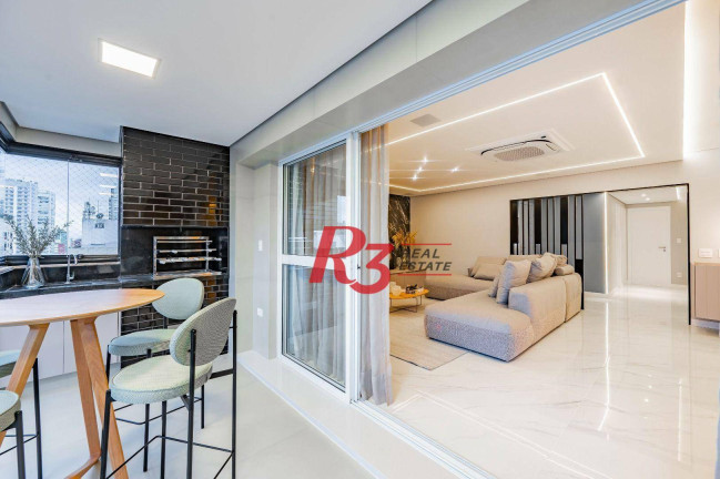 Apartamento com 3 Quartos à Venda, 234 m² em Boqueirão - Santos
