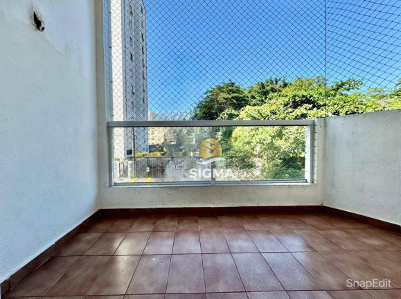 Imagem Apartamento com 3 Quartos à Venda, 100 m² em Tombo - Guarujá