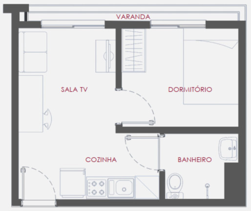 Imagem Apartamento com 1 Quarto à Venda, 27 m² em Vila Monte Alegre - São Paulo Imagem Apartamento com 1 Quarto à Venda, 27 m² em Vila Monte Alegre - São Paulo