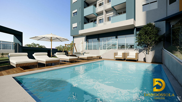 Apartamento com 2 Quartos à Venda, 58 m² em São Cristóvão - Criciúma