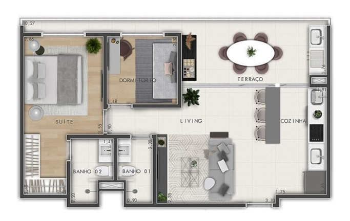 Imagem Apartamento com 2 Quartos à Venda, 82 m² em Indianópolis - São Paulo