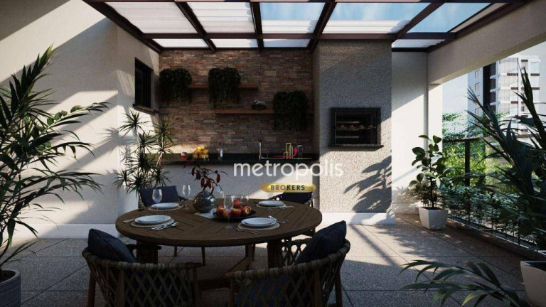 Apartamento com 2 Quartos à Venda, 46 m² em Campestre - Santo André