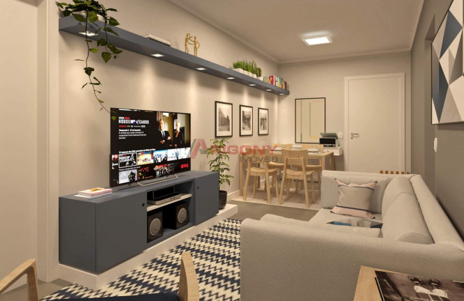 Imagem Apartamento com 1 Quarto à Venda, 48 m² em Nossa Senhora Do Rosário - Santa Maria Imagem Apartamento com 1 Quarto à Venda, 48 m² em Nossa Senhora Do Rosário - Santa Maria