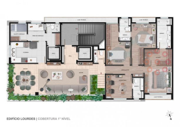 Imagem Apartamento com 4 Quartos à Venda, 166 m² em Lourdes - Belo Horizonte