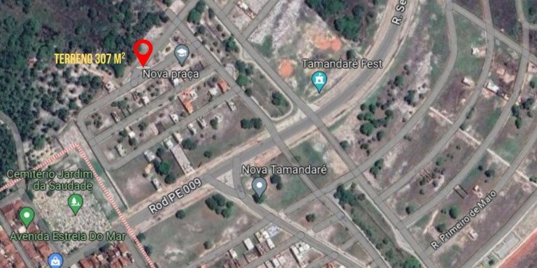 Imagem Terreno à Venda, 307 m² em Nova Tamandaré - Tamandaré Imagem Terreno à Venda, 307 m² em Nova Tamandaré - Tamandaré