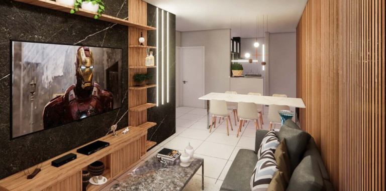Imagem Apartamento com 2 Quartos à Venda, 54 m²