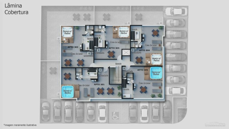 Imagem Cobertura com 3 Quartos à Venda, 79 m² em Bessa - João Pessoa Imagem Cobertura com 3 Quartos à Venda, 79 m² em Bessa - João Pessoa