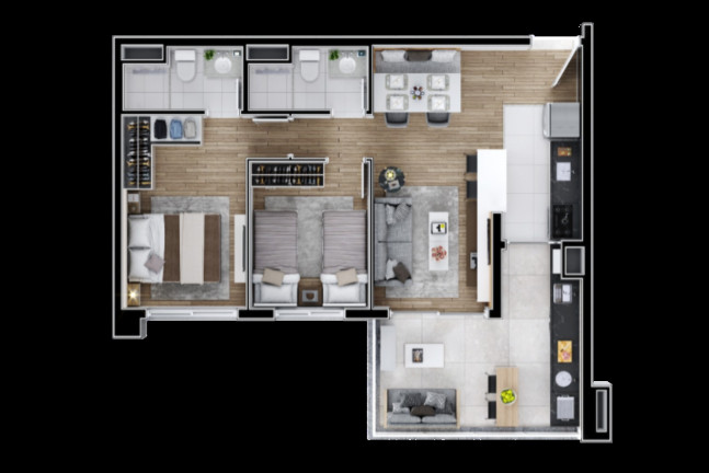 Imagem Imóvel com 2 Quartos à Venda, 64 m² em Paraíso - São Paulo Imagem Imóvel com 2 Quartos à Venda, 64 m² em Paraíso - São Paulo
