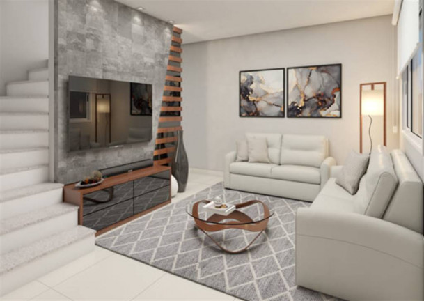 Imagem Sobrado com 2 Quartos à Venda, 80 m² em Vila Balnéaria - Praia Grande Imagem Sobrado com 2 Quartos à Venda, 80 m² em Vila Balnéaria - Praia Grande
