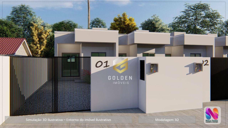 Imagem Casa com 2 Quartos à Venda, 60 m² em Nova Descoberta - Tijucas Imagem Casa com 2 Quartos à Venda, 60 m² em Nova Descoberta - Tijucas