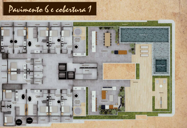 Imagem Apartamento com 1 Quarto à Venda, 23 m² em Jardim Oceania - João Pessoa