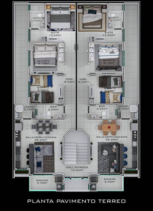 Imagem Apartamento com 2 Quartos à Venda, 92 m² em Balneário Piçarras Imagem Apartamento com 2 Quartos à Venda, 92 m² em Balneário Piçarras