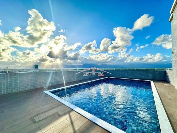 Imagem Apartamento com 1 Quarto à Venda, 55 m² em Guilhermina - Praia Grande