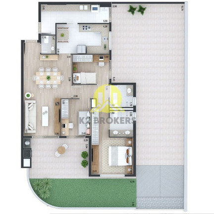 Imagem Apartamento com 3 Quartos à Venda, 105 m² em Juvevê - Curitiba Imagem Apartamento com 3 Quartos à Venda, 105 m² em Juvevê - Curitiba